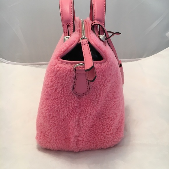 Sale Authentic Fendi By The Way Shearling satchel - Picture 2 of 8